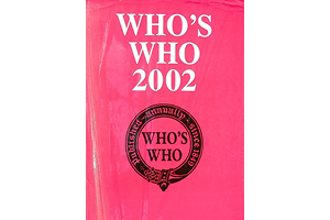 Who's Who 2002